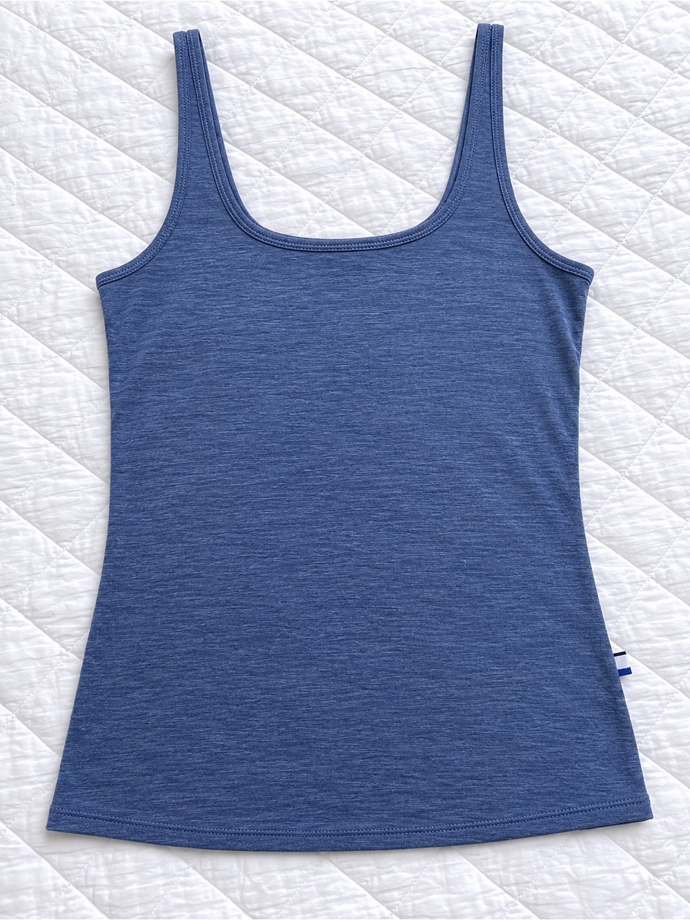 Kit and Ace Blue Modal Blend Scoop Neck Tank Top Size Small​